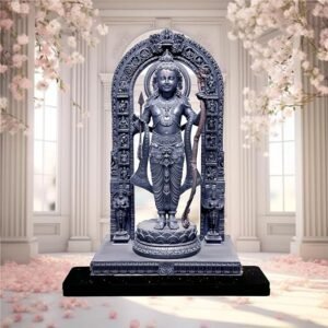 Ram Lalla Idol Ayodhya MDF Murti Statue (11.5 x 7 Inches)