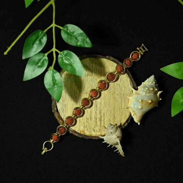 Authentic 5 Mukhi Rudraksha Bracelet for man and woman - Image 2