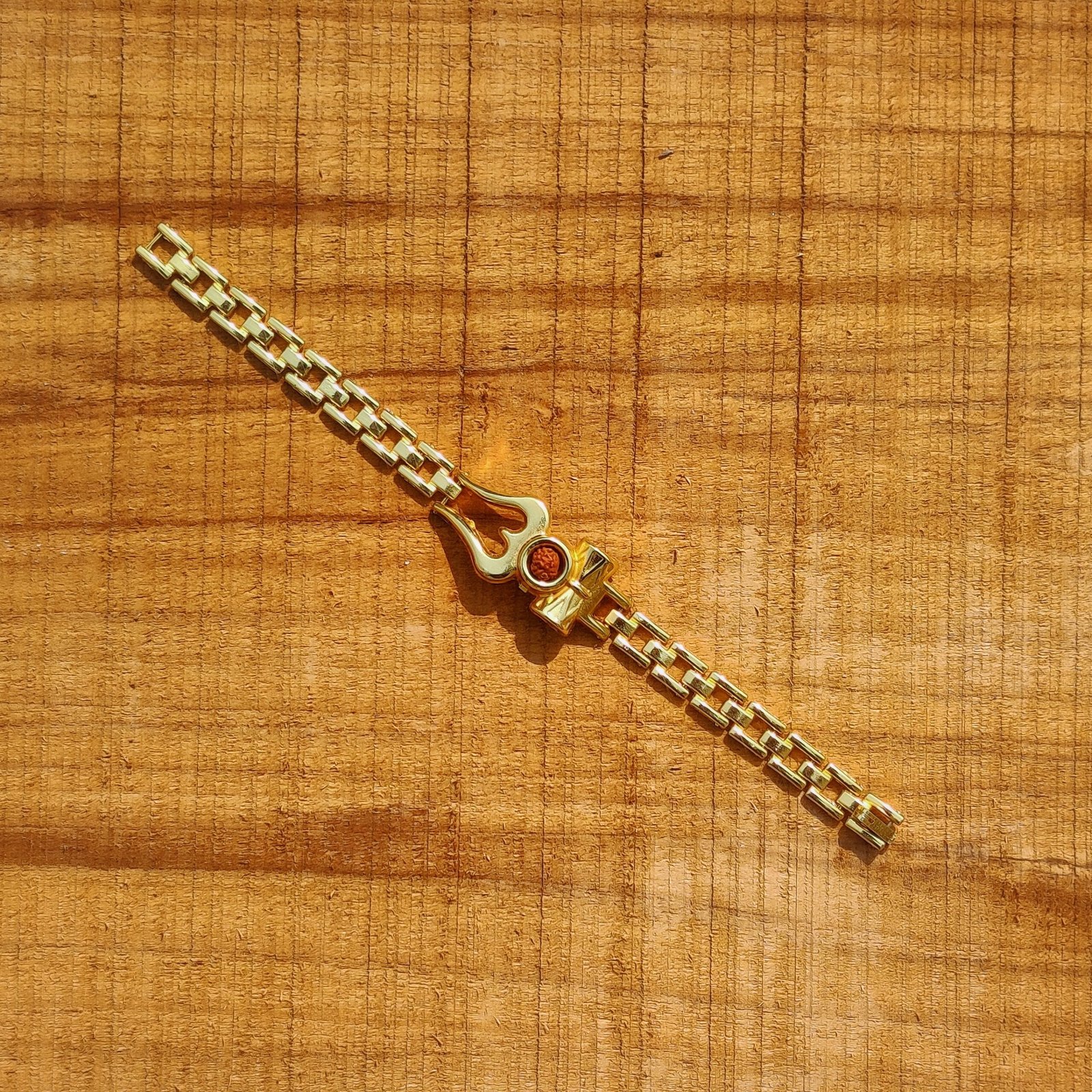 Om Damroo 5 Mukhi Rudraksha Bracelet for Men & Women - Image 5