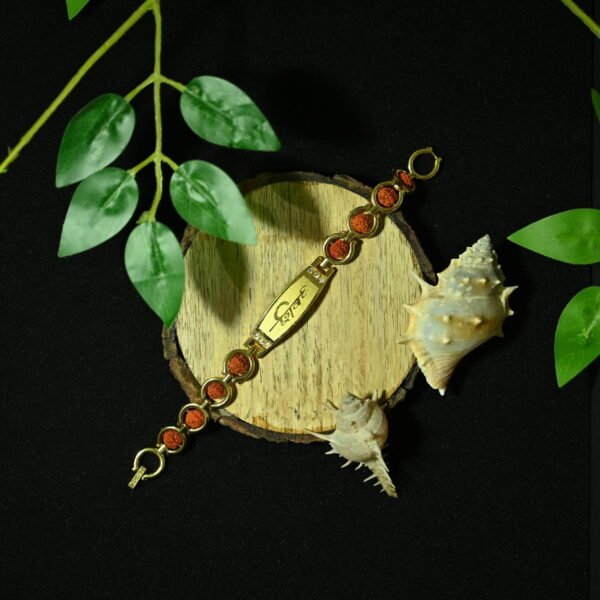 Shiv 5 Mukhi Rudraksha Bracelet for man and woman - Image 2