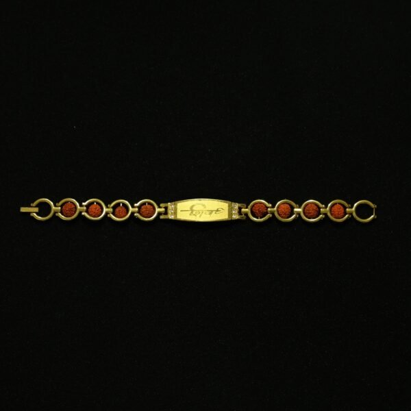 Shiv 5 Mukhi Rudraksha Bracelet for man and woman - Image 4