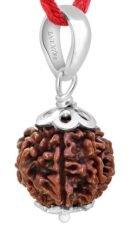7 Mukhi silver Rudraksh Pendant For Man And Woman