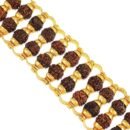 48 Beads Original  7-Mukhi Rudraksha  Bracelet for Men and Women