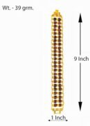 48 Beads Original  7-Mukhi Rudraksha  Bracelet for Men and Women