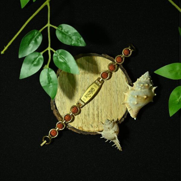 Mahakal 5 Mukhi Rudraksha Bracelet for man and woman - Image 4