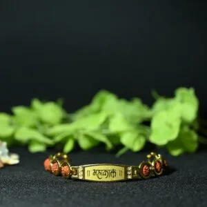 Mahakal 5 Mukhi Rudraksha Bracelet for man and woman
