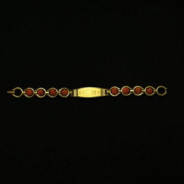Mahakal 5 Mukhi Rudraksha Bracelet for man and woman - Image 2