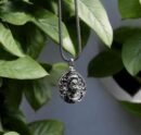 Silver-Plated God Hanuman Pendant Lord Bajrang Bali Locket+Chain For Men & Women