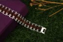 7 mukhi Silver Plated Modern Rudraksha Bracelet for men and women