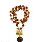 Stylish Shiv Trishul Damaru Rudraksha Mala for man and woman