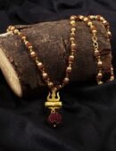 Stylish Shiv Trishul Damaru Rudraksha Mala for man and woman