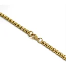 Shree Ram 18k Gold Plated Dotted Pendant with chain(24inch)