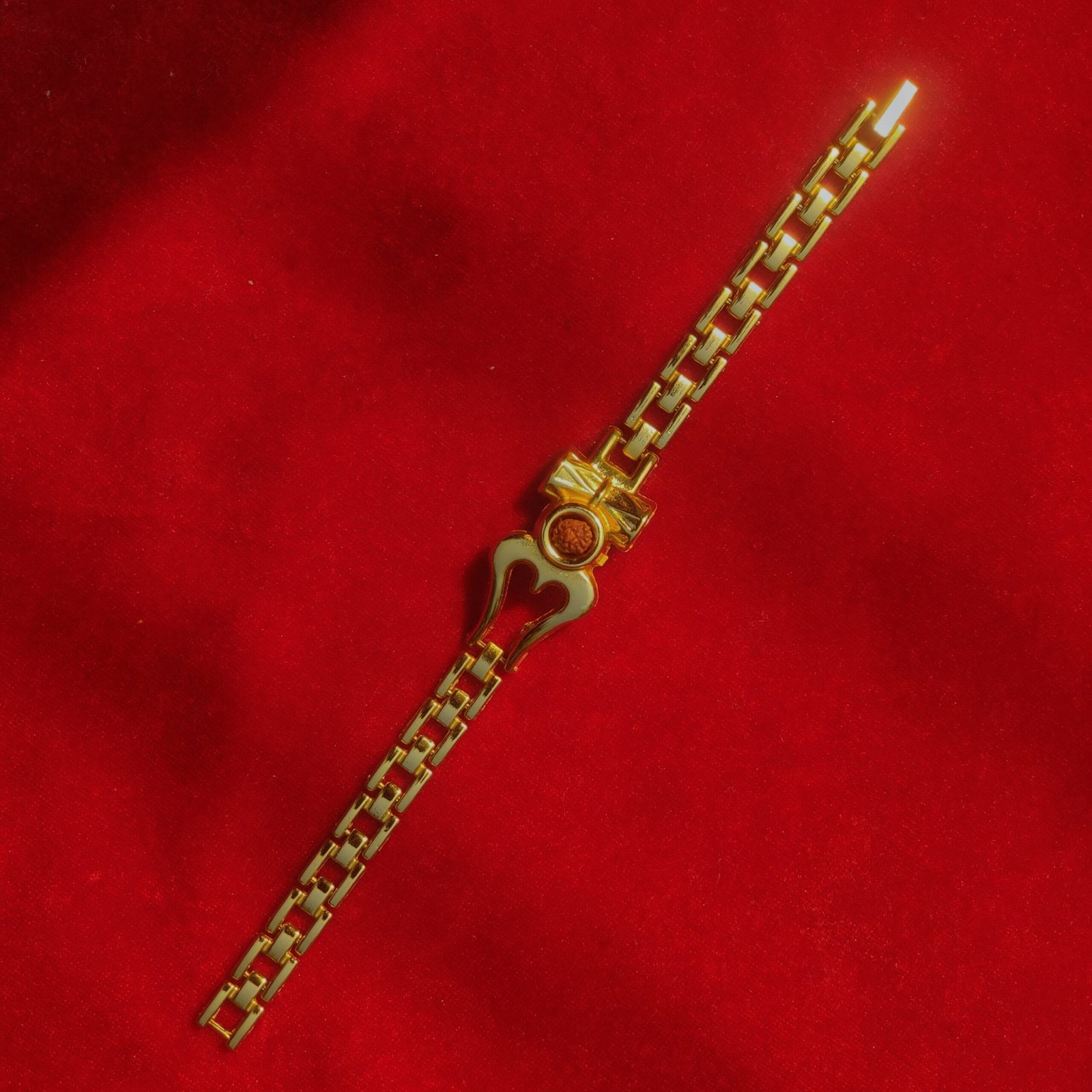 Om Damroo 5 Mukhi Rudraksha Bracelet for Men & Women - Image 7