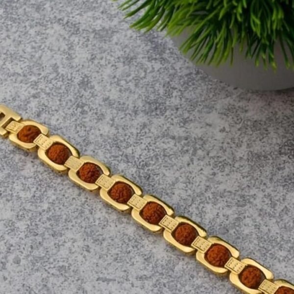E 7 Mukhi Rudraksha Bracelet for man and woman - Image 3